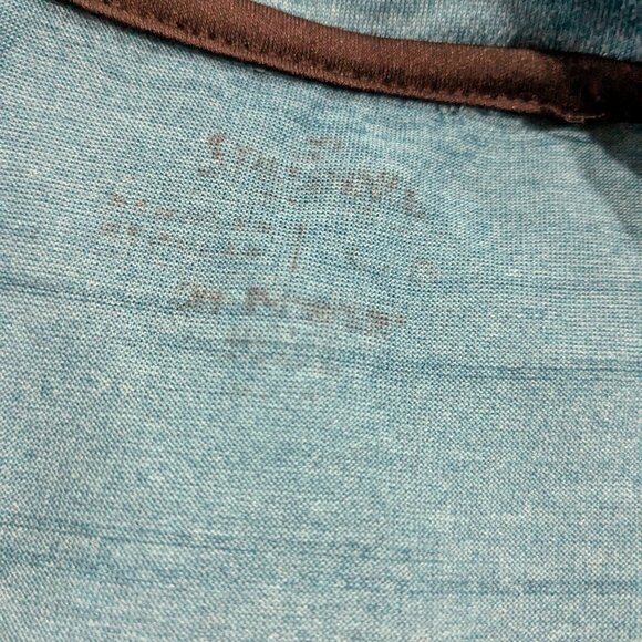 Spalding Men's Athletic T-Shirt, Size Large, Blue, 100% Polyester, Striped - Picture 9 of 12